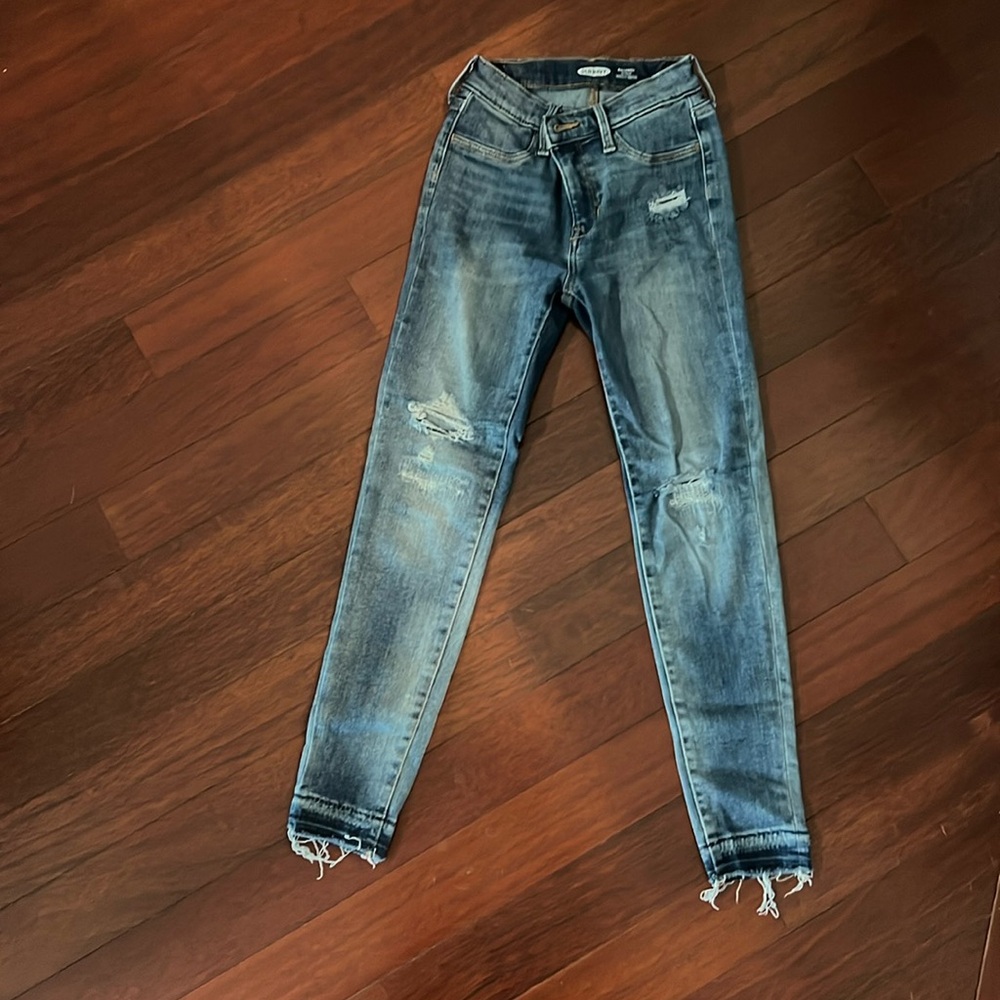 Girls old navy jean ballerina jeggings